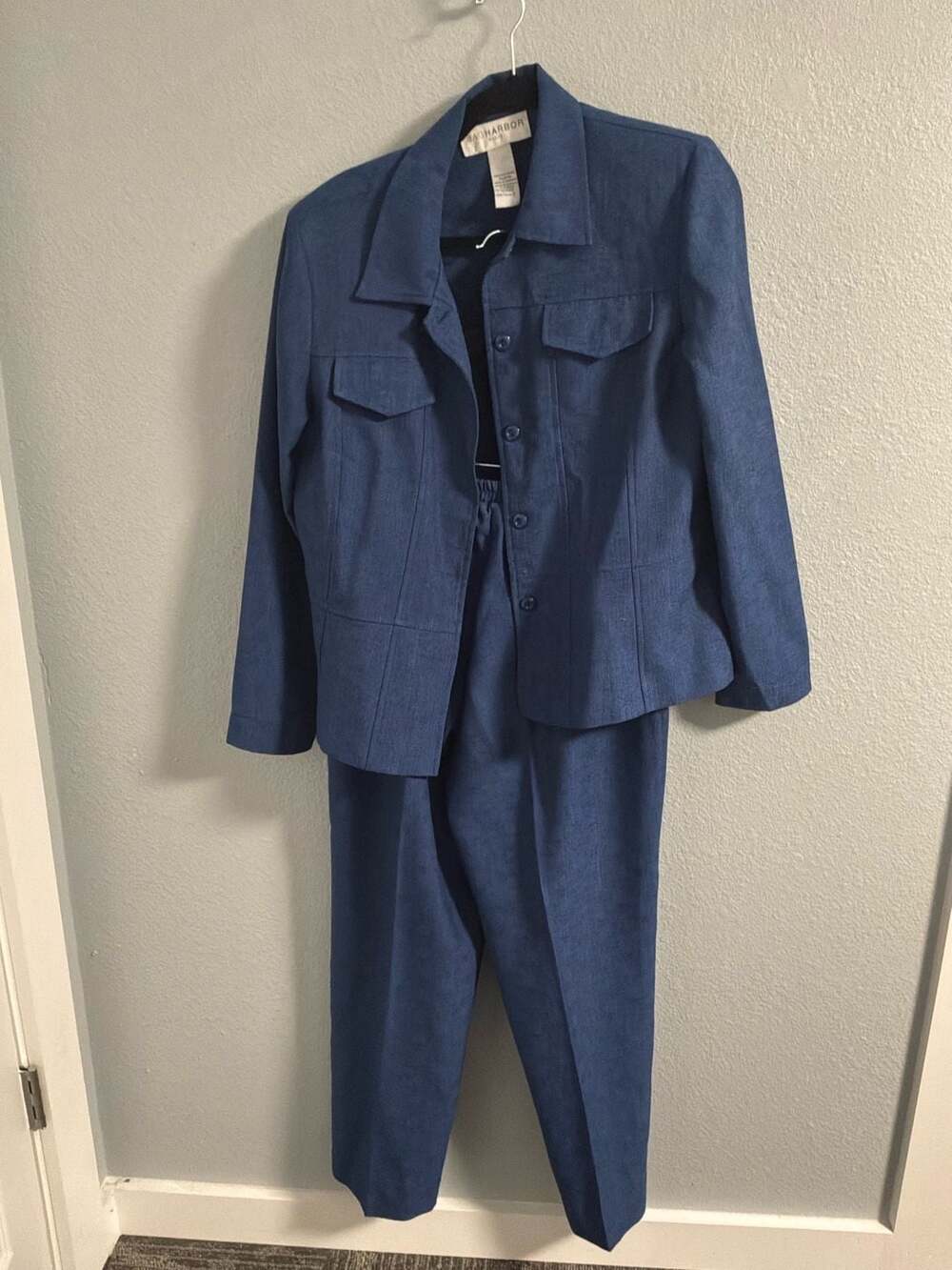 Sag Harbor Dress Pants Suit Set